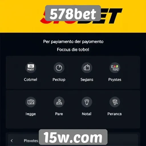 Avaliação das opções de pagamento no 578bet